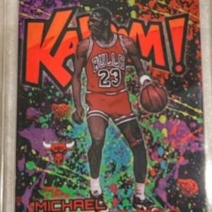 Michael Jordan Legacy Kaboom Drip Refractor Sealed Encased!!